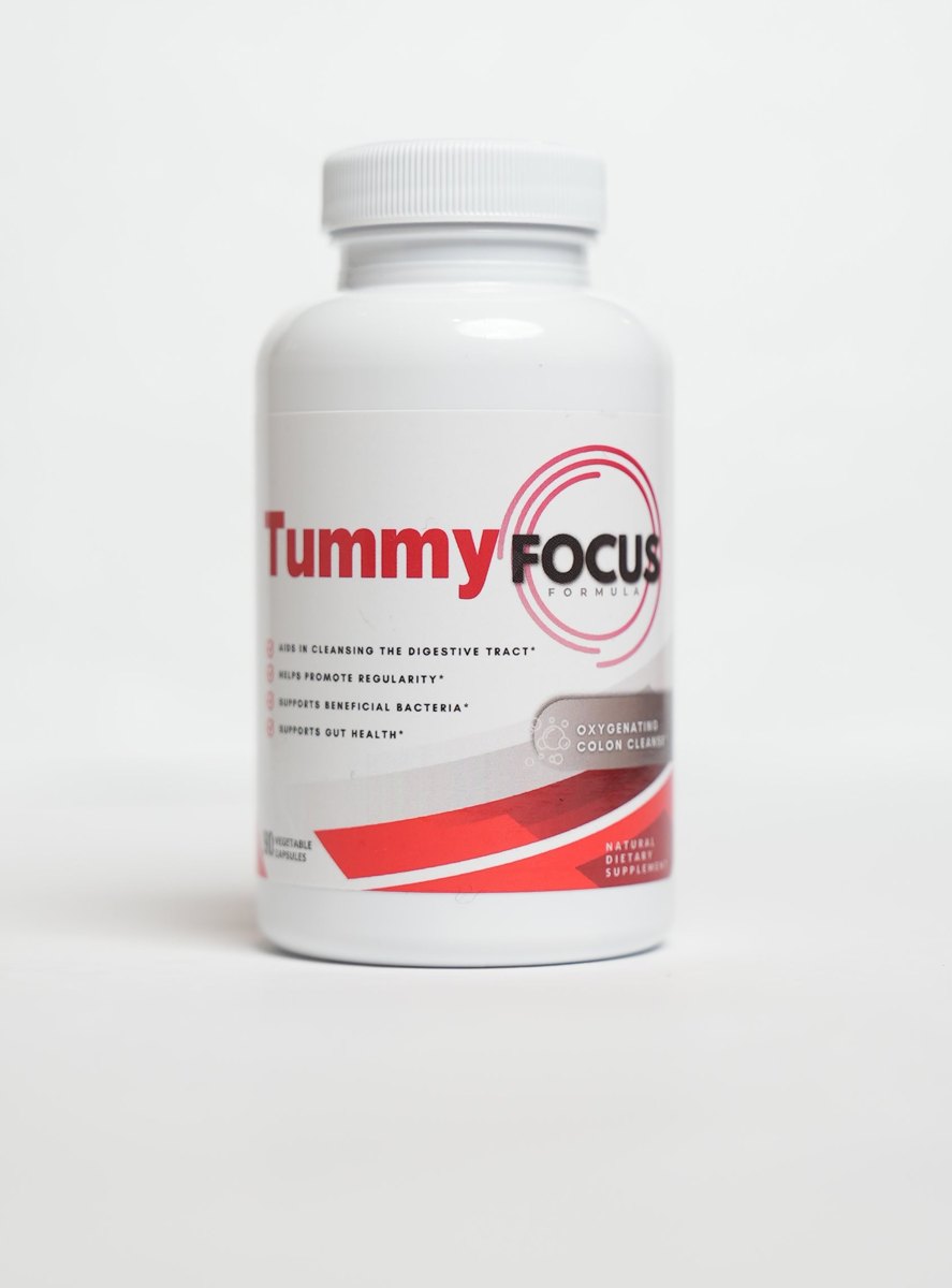 Tummy Focus bottle, 90 vegetable capsules